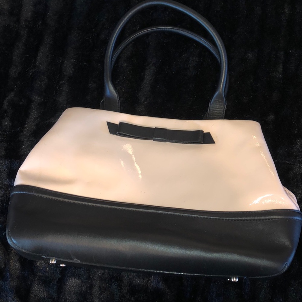Kate spade cream and black bag